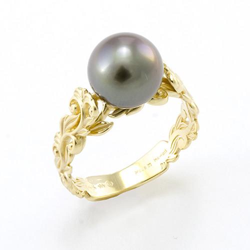 Living Heirloom Ring in 14K Yellow Gold 8-9mm 074-00670