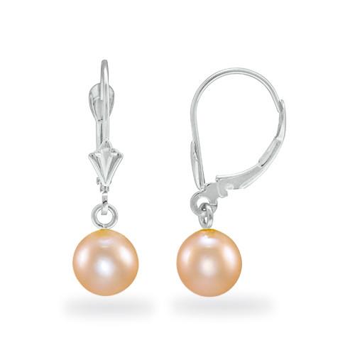 Sample picture with pink/peach pearls
